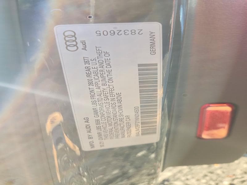 2022 AUDI A6 PRESTIGE 12