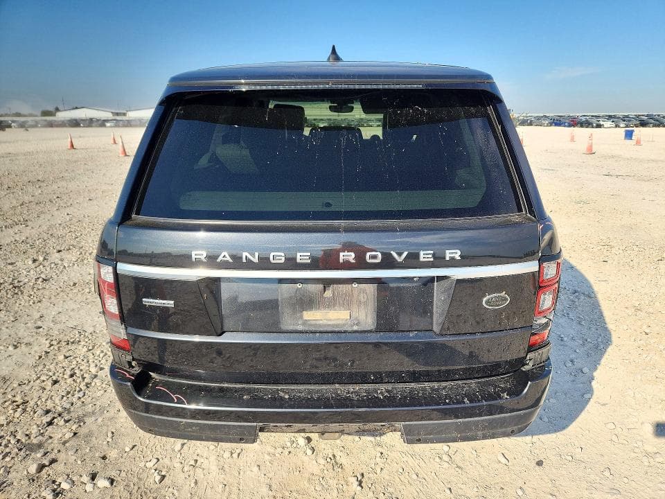 2017 LAND ROVER RANGE ROVER SUPERCHARGED 6