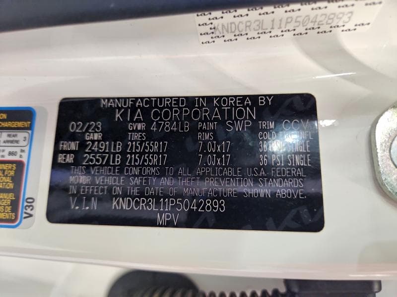 2023 KIA NIRO WIND 13