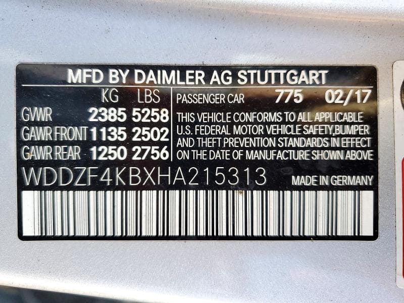 2017 MERCEDES-BENZ E 300 4MATIC 12