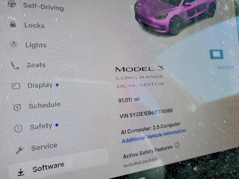 2018 TESLA MODEL 3 9