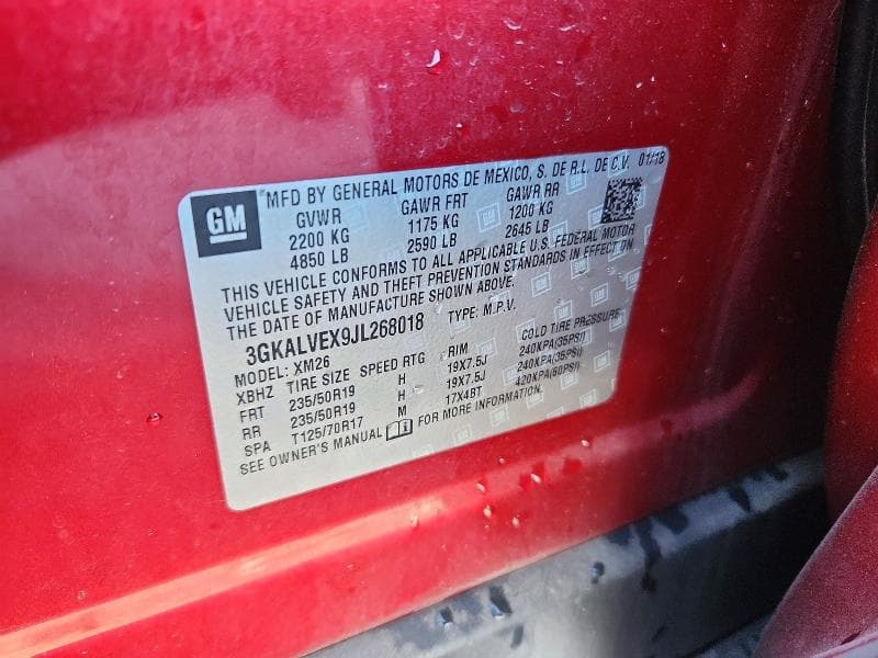 2018 GMC TERRAIN SLT 14