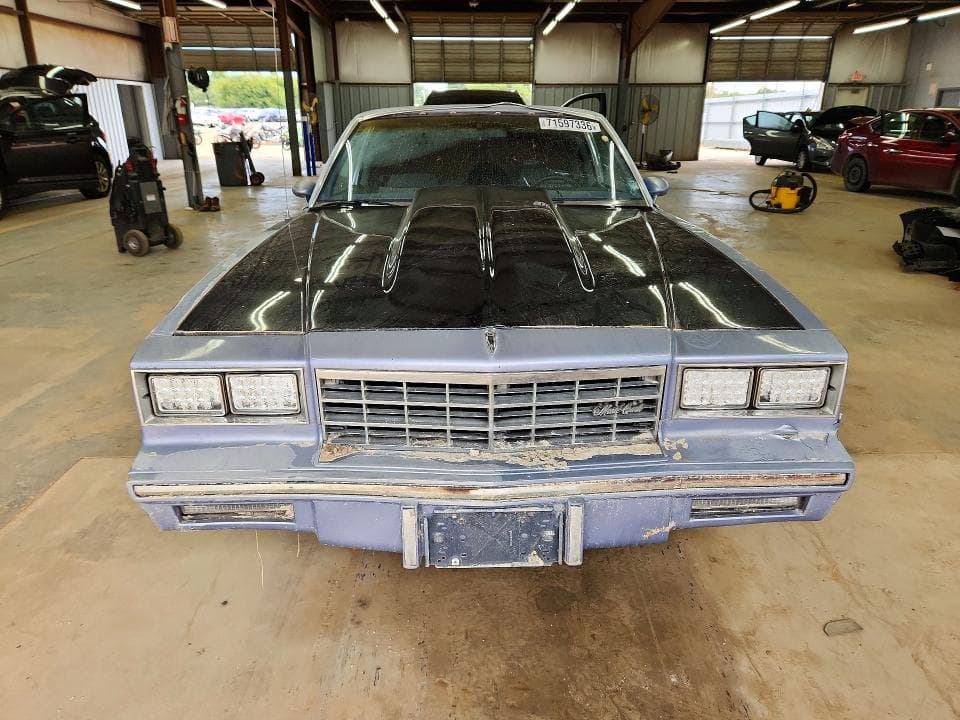 1984 CHEVROLET MONTE CARLO 5