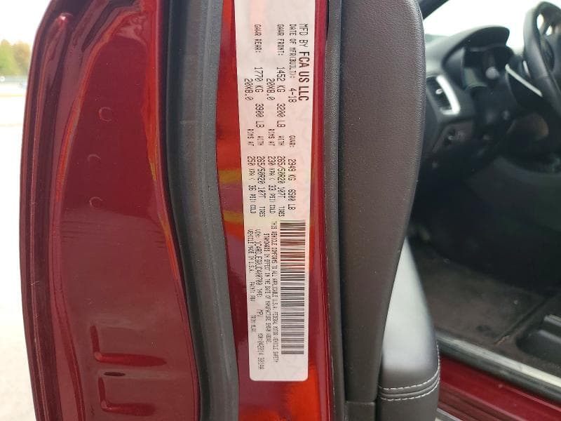 2018 DODGE DURANGO CITADEL 13