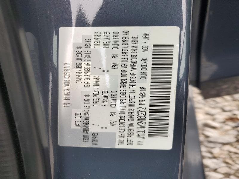 2021 MAZDA 6 12