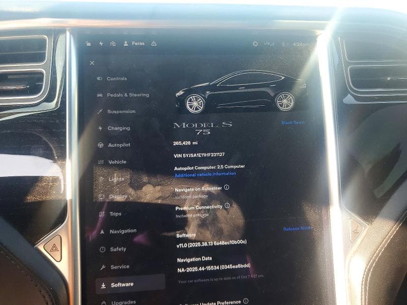 2017 TESLA MODEL S 9