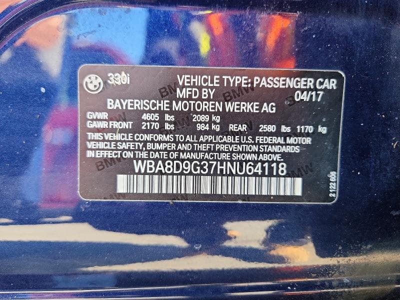2017 BMW 330 XI 13