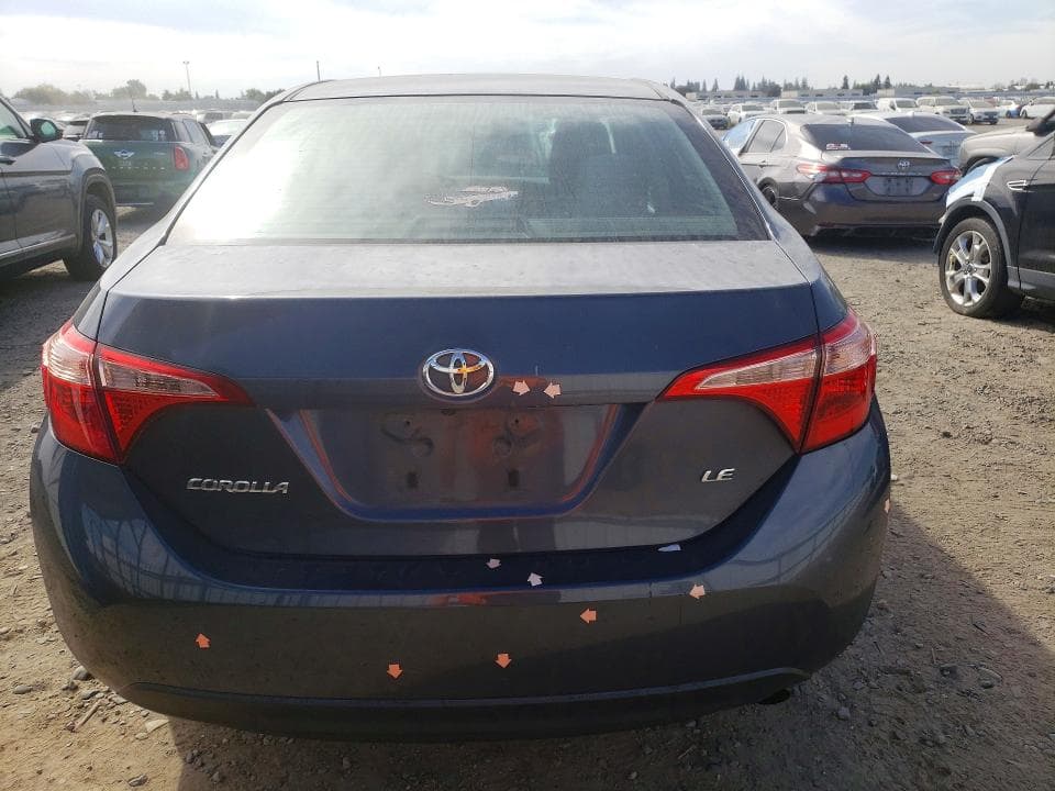 2017 TOYOTA COROLLA LE 6