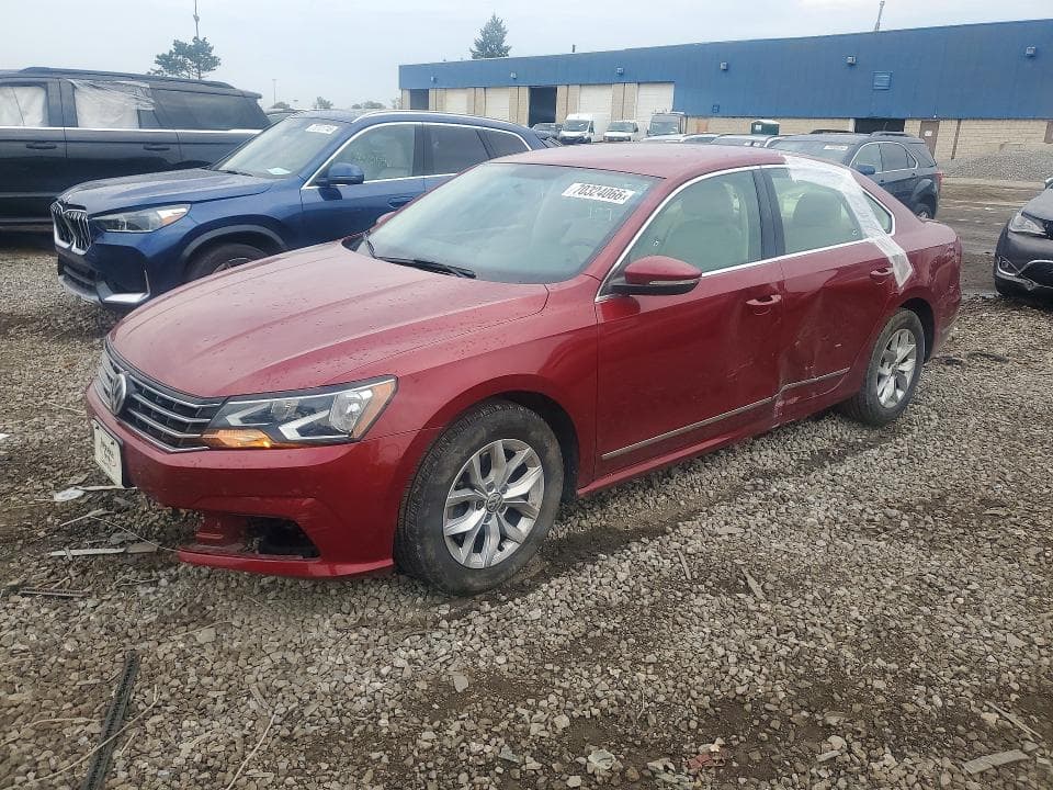 2017 VOLKSWAGEN PASSAT S