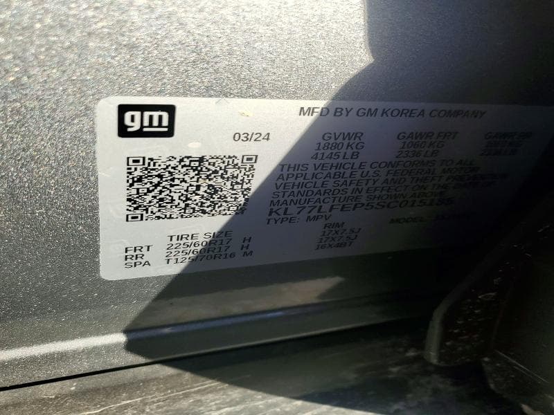 2025 CHEVROLET TRAX LS 13