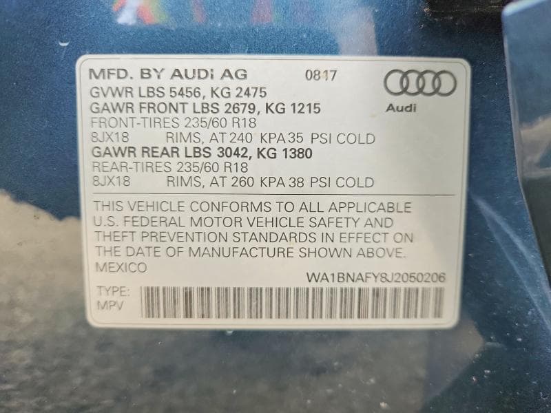 2018 AUDI Q5 PREMIUM PLUS 14