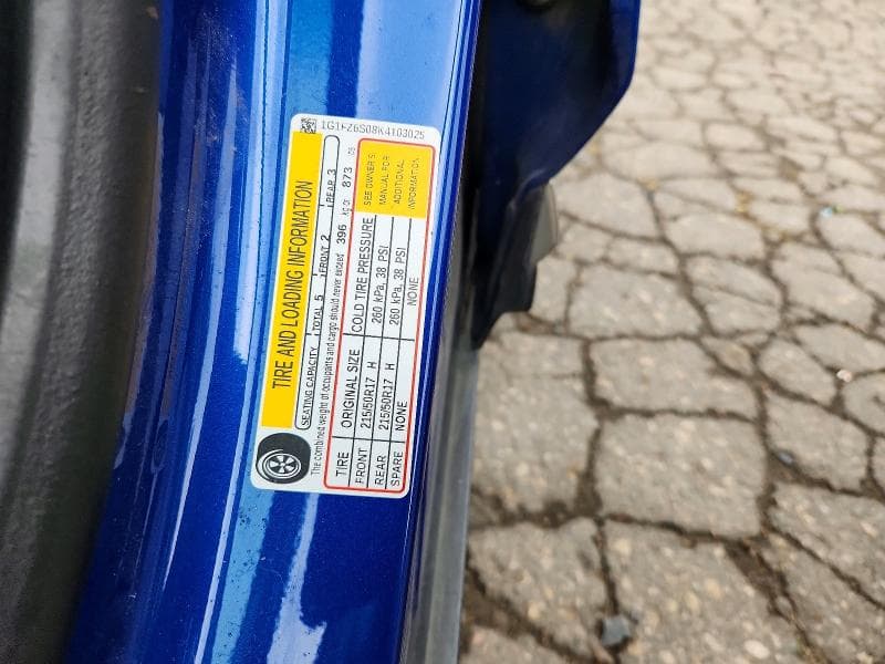 2019 CHEVROLET BOLT EV PREMIER 12