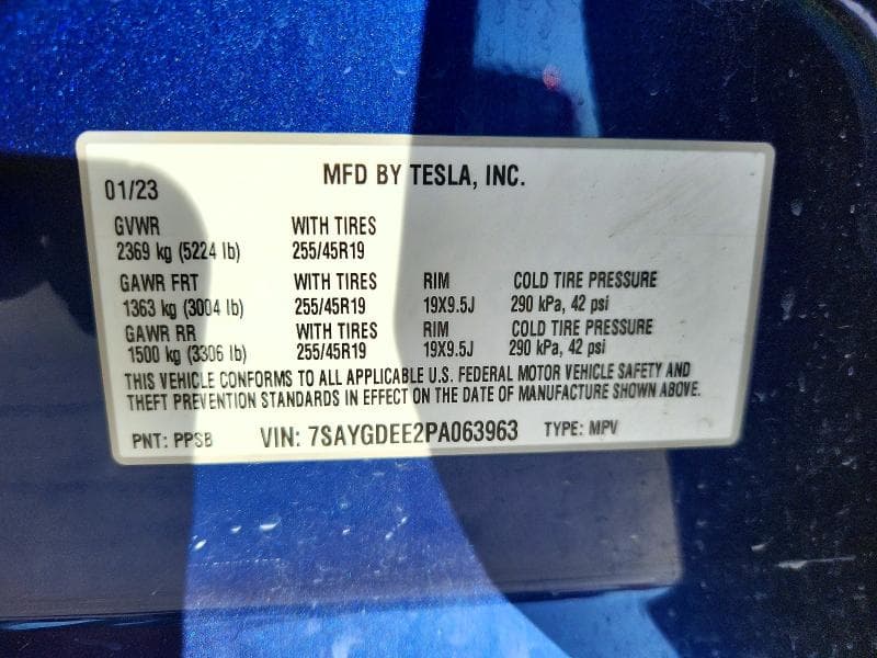 2023 TESLA MODEL Y 13