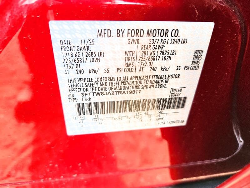 2026 FORD MAVERICK XLT 12