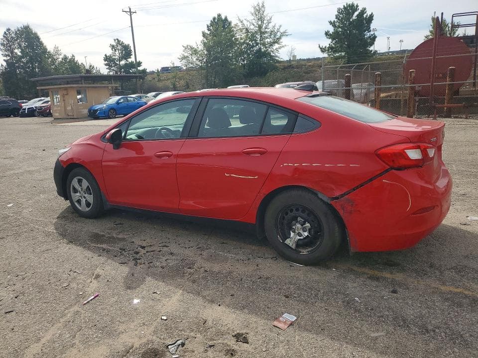 2017 CHEVROLET CRUZE LS 2