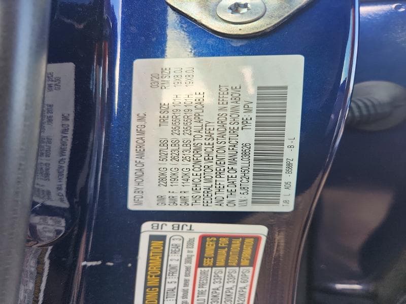 2020 ACURA RDX TECHNOLOGY 13