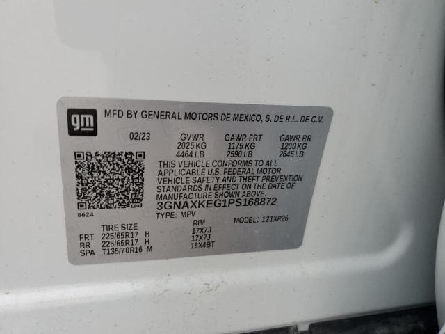 2023 CHEVROLET EQUINOX LT 12