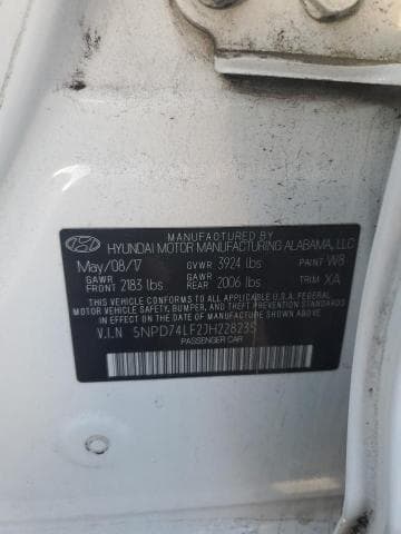 2018 HYUNDAI ELANTRA SE 13