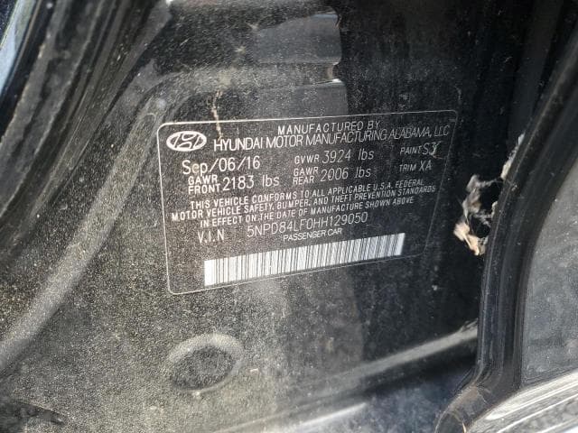 2017 HYUNDAI ELANTRA VALUE EDITION 12