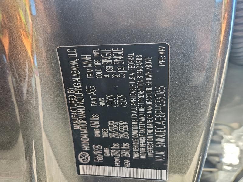 2023 HYUNDAI TUCSON LIMITED 13