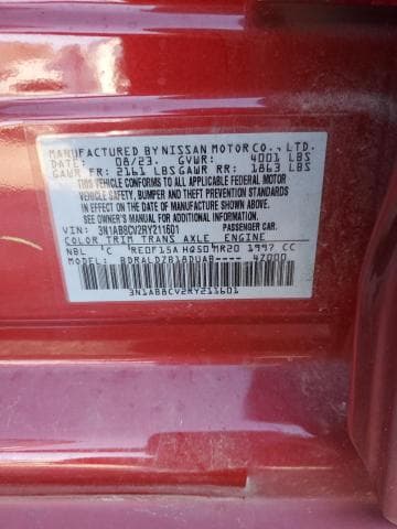 2024 NISSAN SENTRA SV 12