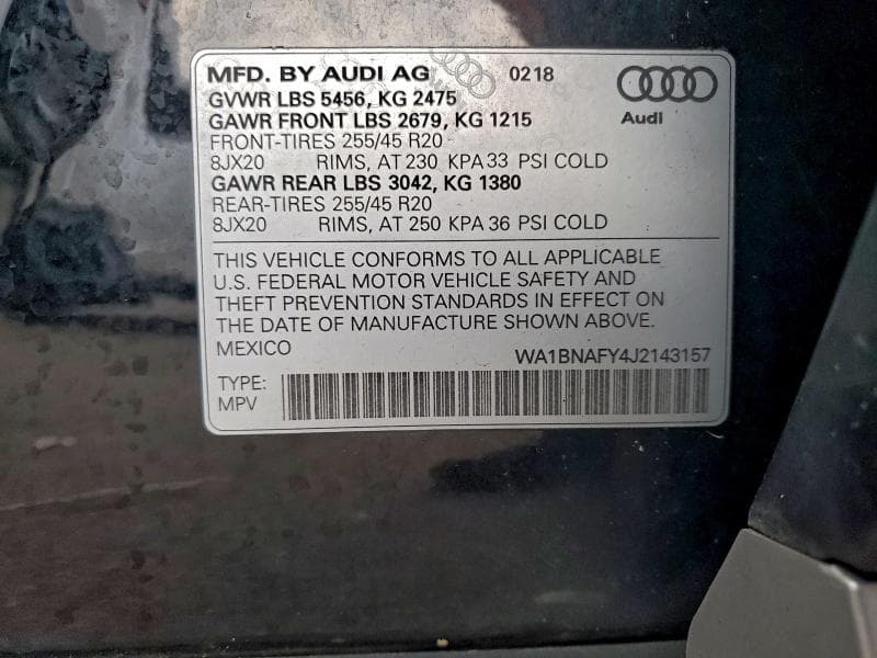 2018 AUDI Q5 PREMIUM PLUS 13