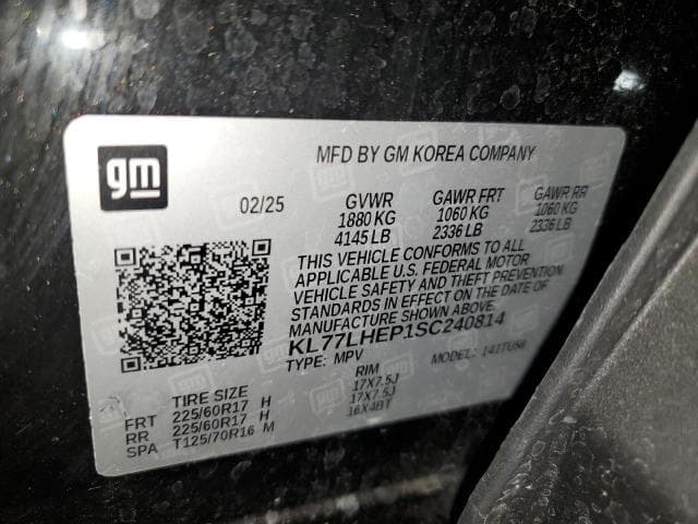 2025 CHEVROLET TRAX 1LT 13