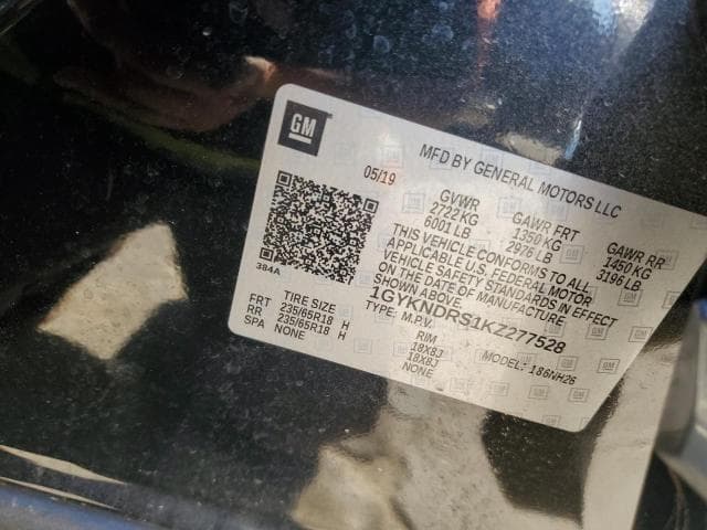 2019 CADILLAC XT5 LUXURY 13