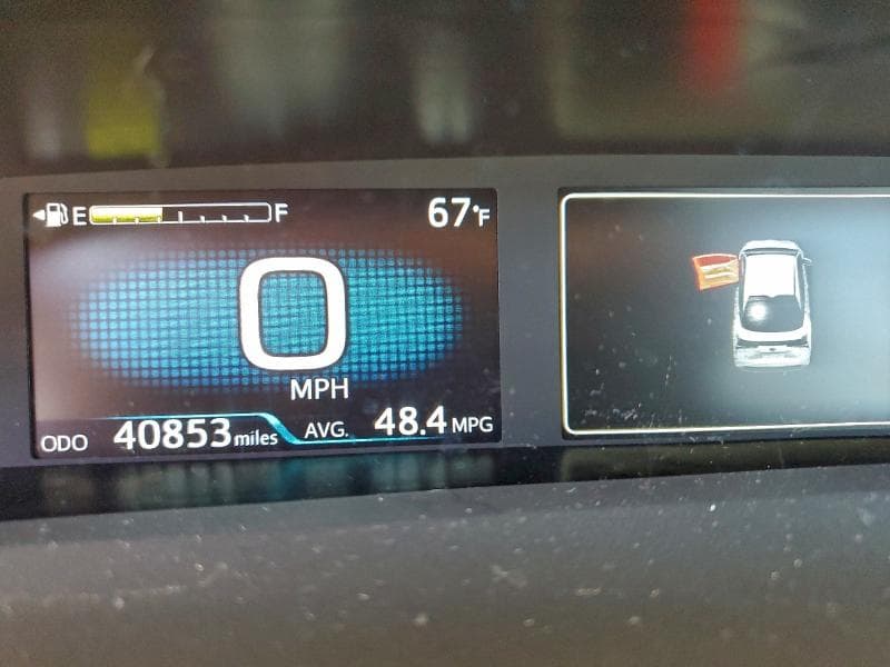 2022 TOYOTA PRIUS NIGHT SHADE 9