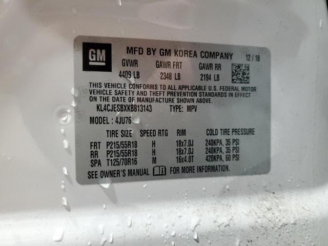 2019 BUICK ENCORE PREFERRED 14