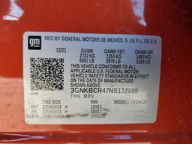 2022 CHEVROLET BLAZER 2LT 14