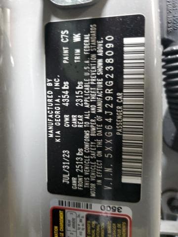 2024 KIA K5 GT LINE 13