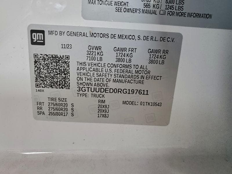 2024 GMC SIERRA K1500 SLT 13