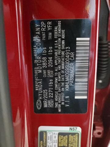 2025 HYUNDAI ELANTRA SEL SPORT 12