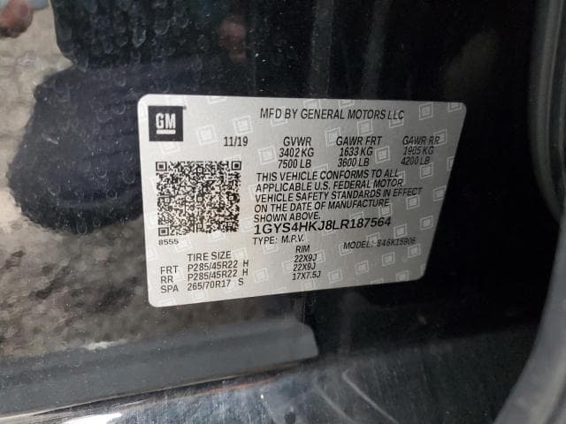 2020 CADILLAC ESCALADE 13