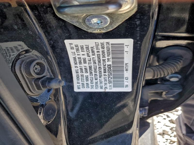 2018 HONDA CIVIC LX 12