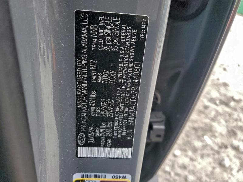 2024 HYUNDAI TUCSON SE 14