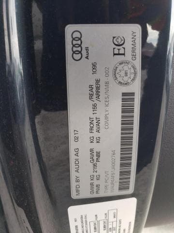 2018 AUDI S5 PREMIUM PLUS 12