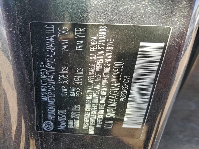2021 HYUNDAI ELANTRA SEL 12