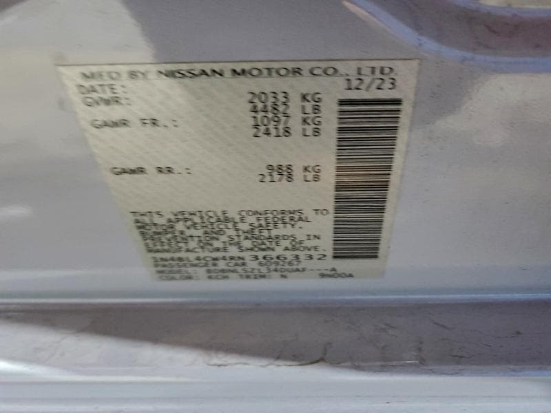 2024 NISSAN ALTIMA SR 13