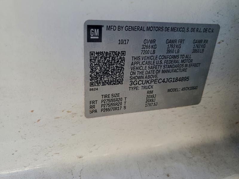 2018 CHEVROLET SILVER1500 13