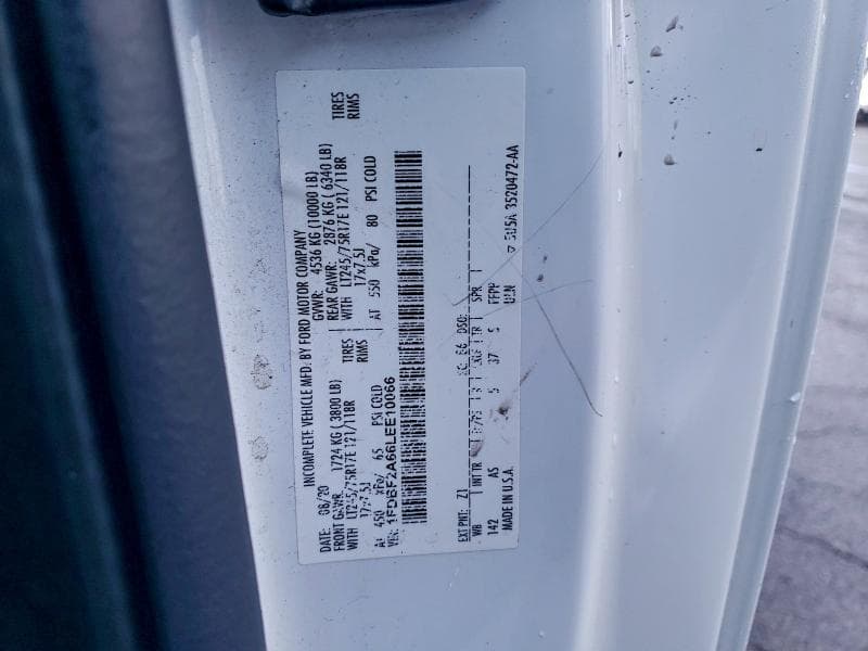 2020 FORD F250 SUPER DUTY 12