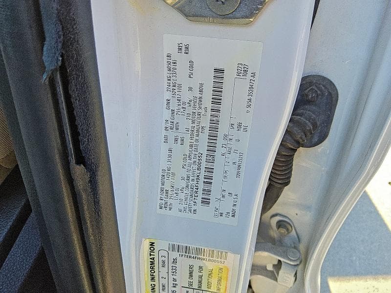 2019 FORD RANGER XL 12
