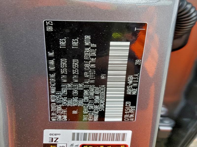 2025 TOYOTA GRAND HIGHLANDER LE 12