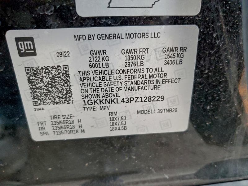2023 GMC ACADIA SLE 13
