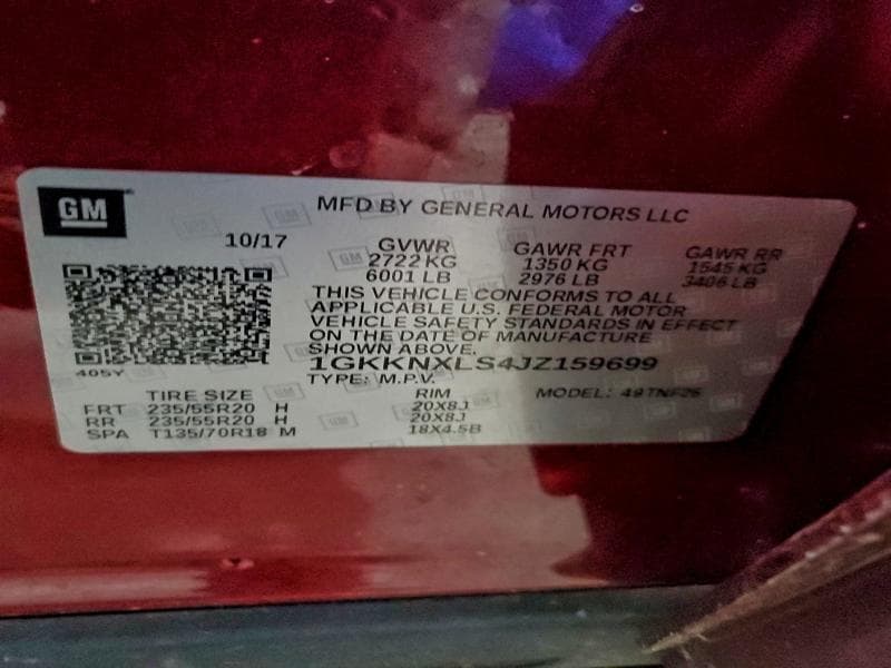 2018 GMC ACADIA DENALI 13