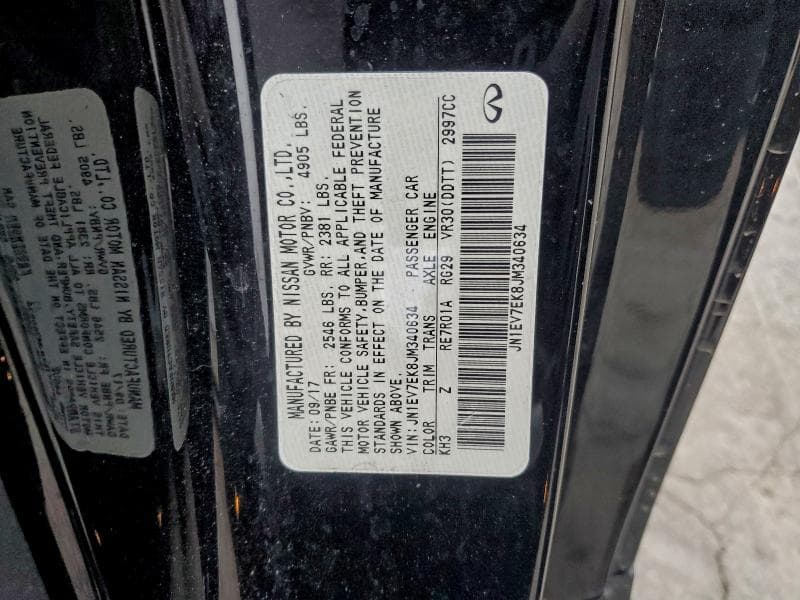2018 INFINITI Q60 3.0T SPORT 12