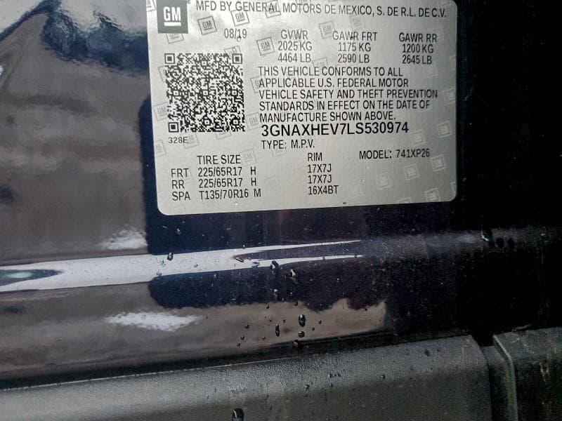 2020 CHEVROLET EQUINOX LS 12