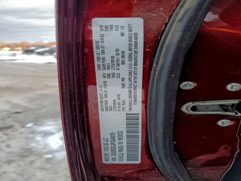 2023 RAM 3500 LARAMIE 12
