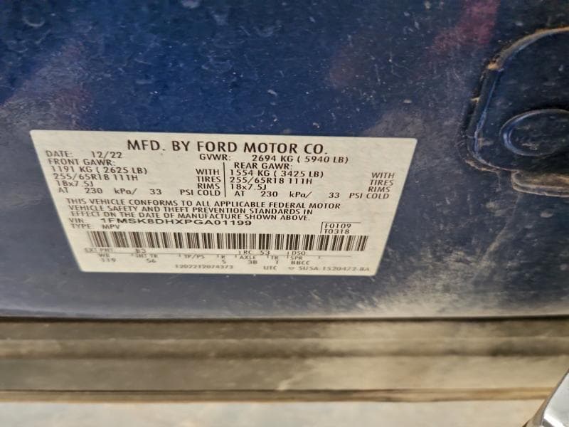 2023 FORD EXPLORER XLT 13